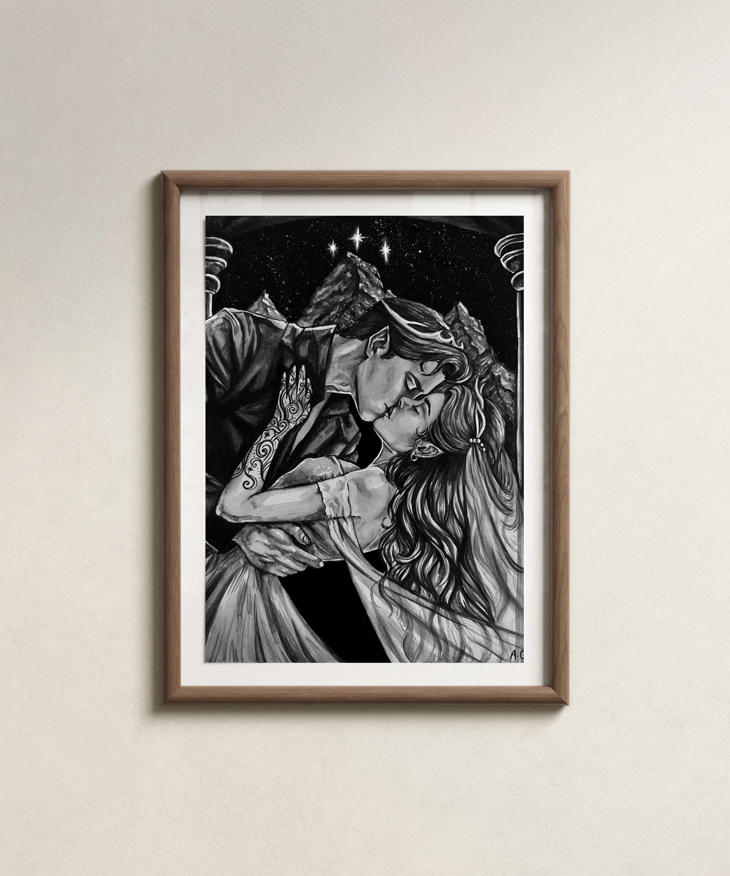 Beneath the Stars - Digital Print