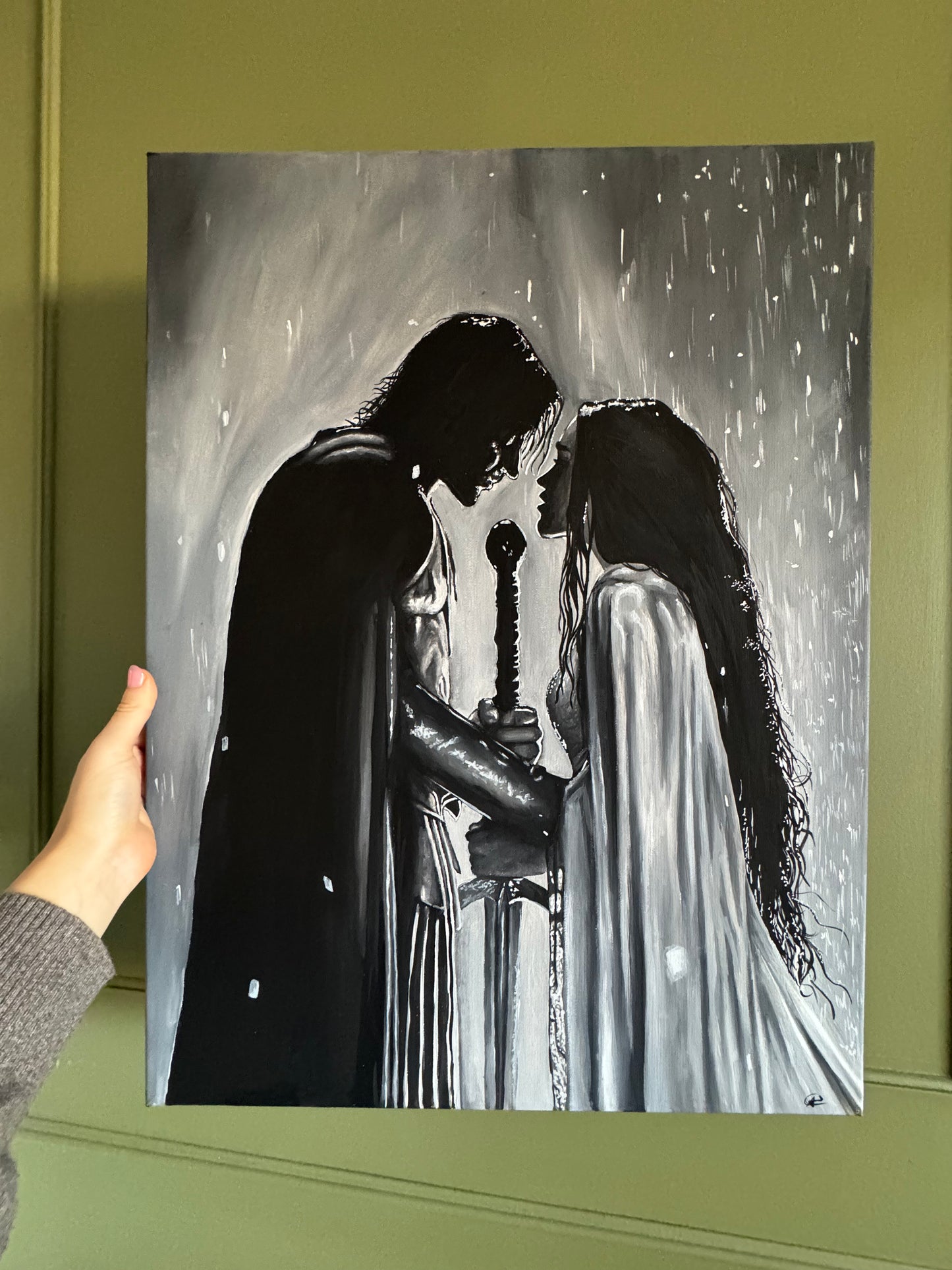 What Remains - ORIGINAL Canvas Painting