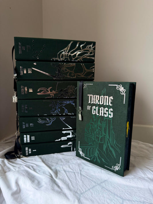 Throne of Glass — Hand-Rebound Hardcover Set