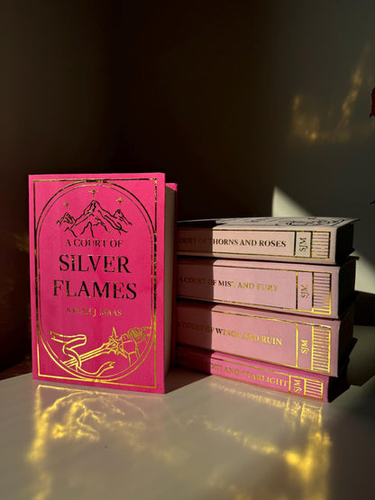 A Court of Thorns and Roses — Hand-Rebound Hardcover Set