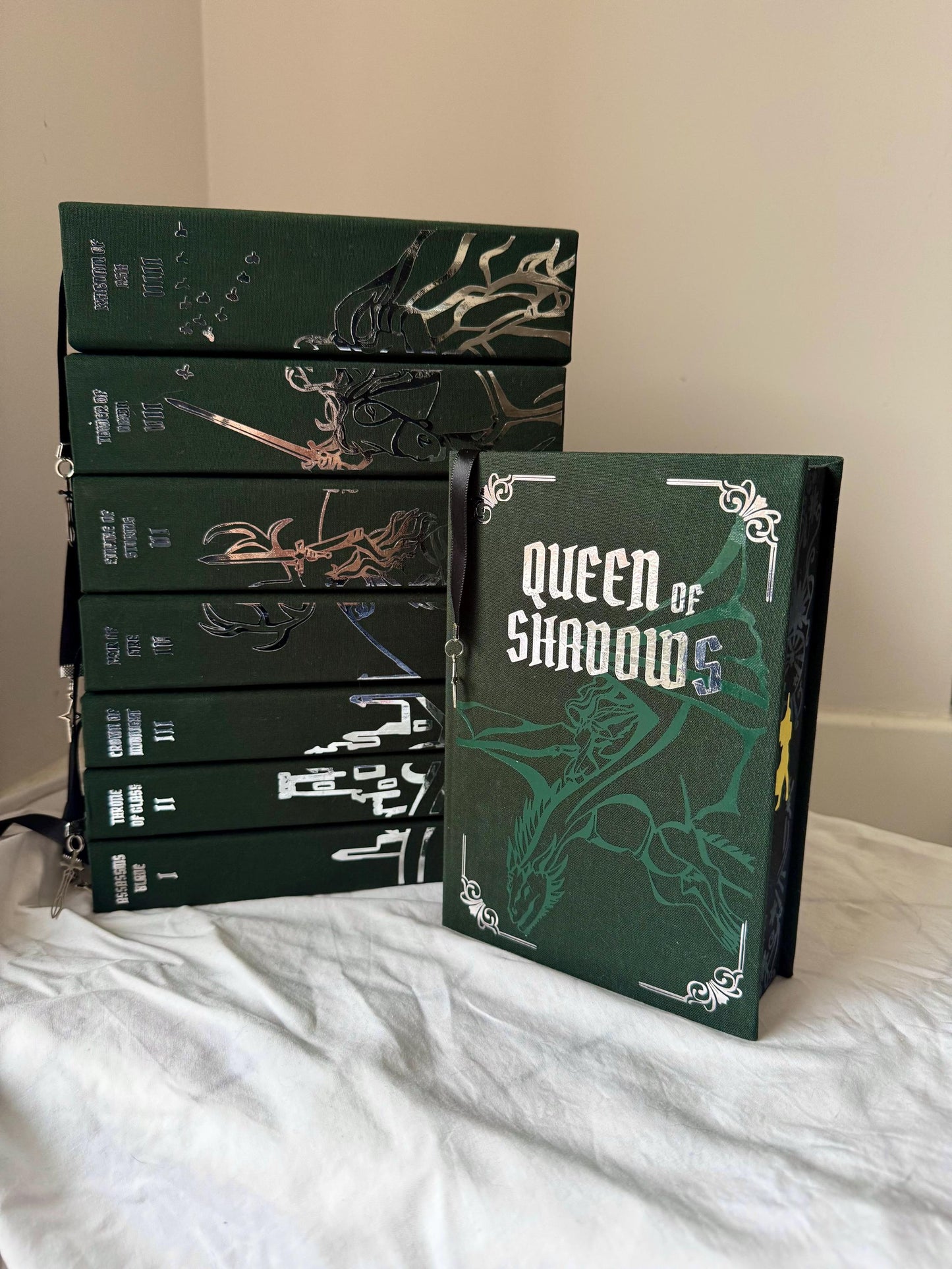 Throne of Glass — Hand-Rebound Hardcover Set