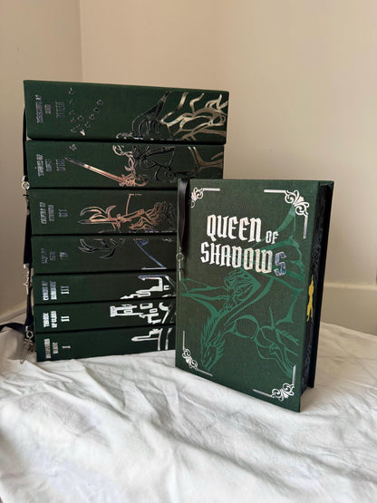 Throne of Glass — Hand-Rebound Hardcover Set