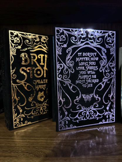 Quicksilver and Brimstone — Hand-Rebound Hardcover Set