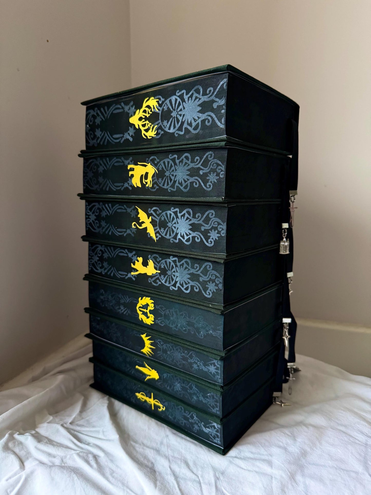 Throne of Glass — Hand-Rebound Hardcover Set