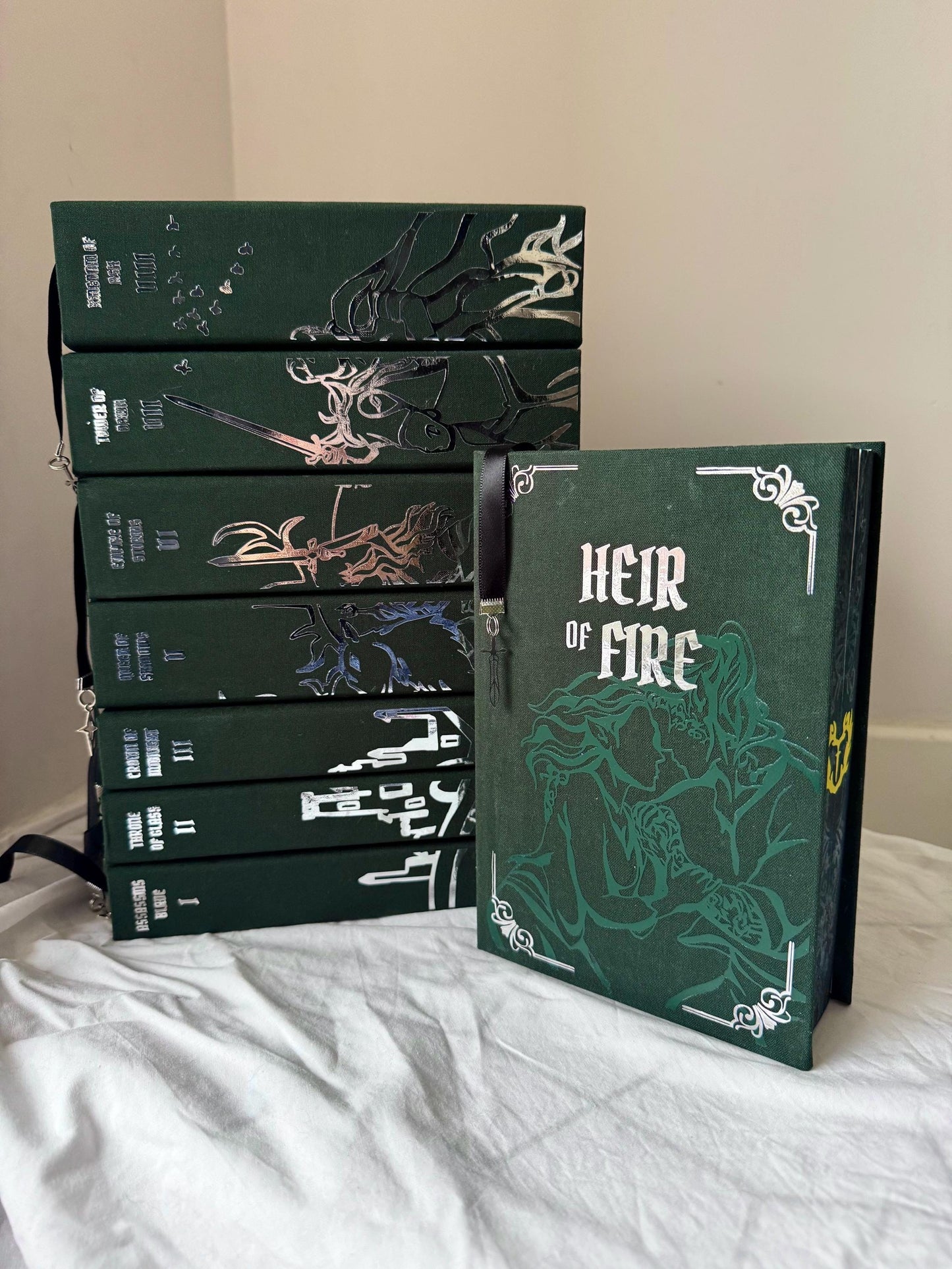 Throne of Glass — Hand-Rebound Hardcover Set