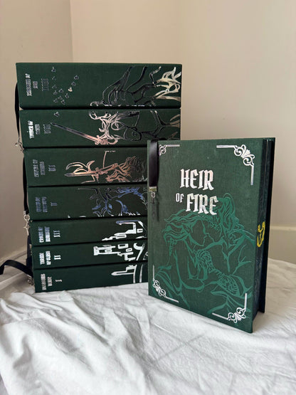 Throne of Glass — Hand-Rebound Hardcover Set