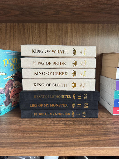 Monster Trilogy — Hand-Rebound Hardcover Set