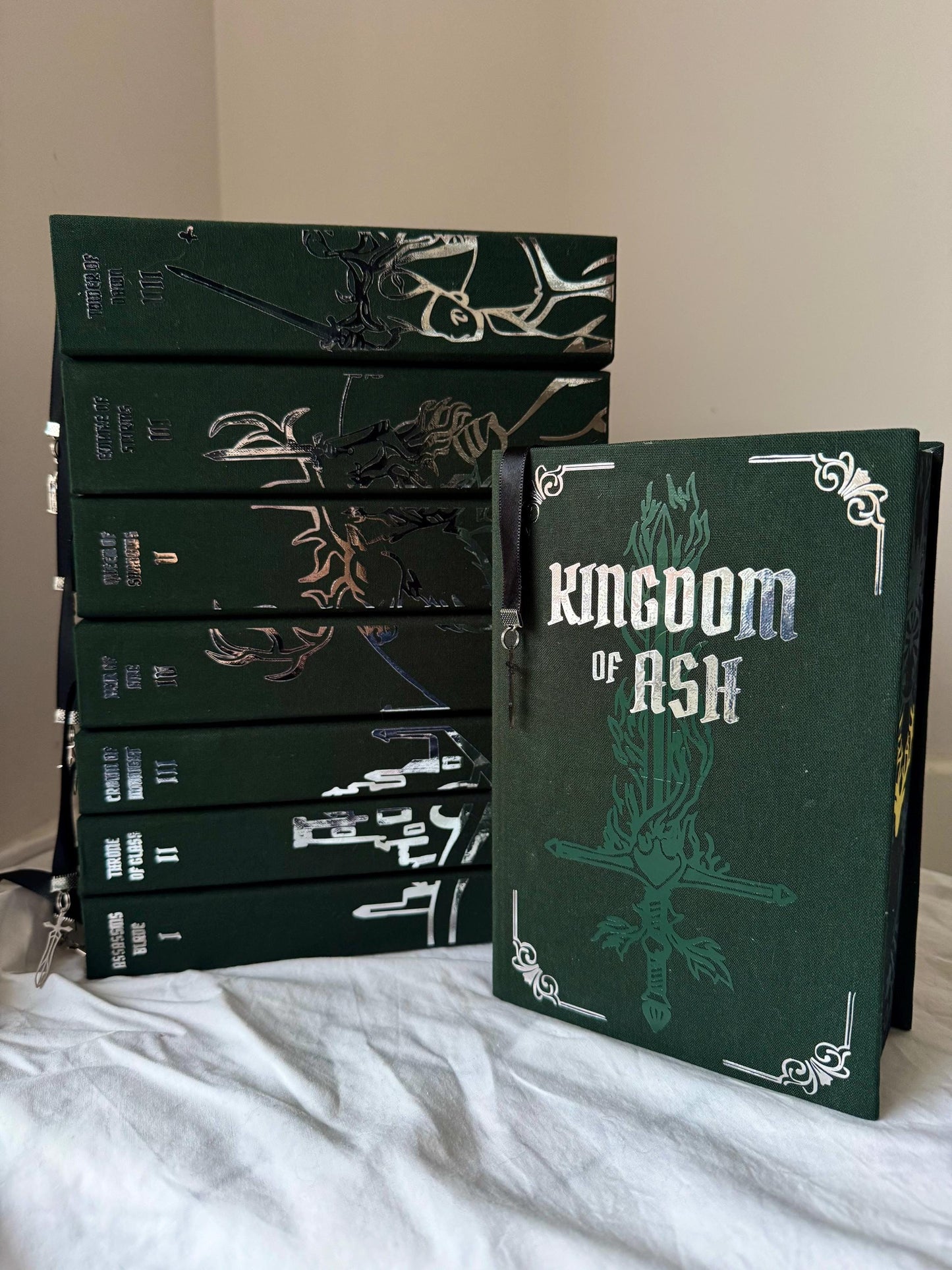 Throne of Glass — Hand-Rebound Hardcover Set