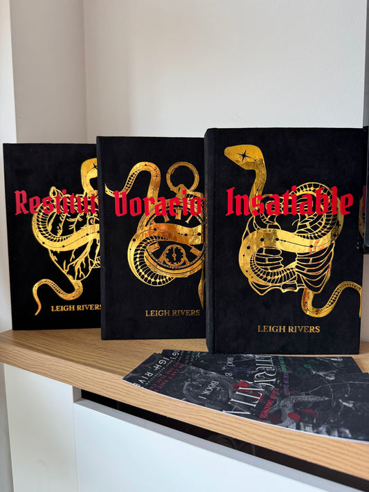 Edge of Darkness Trilogy  — Hand-Rebound Hardcover Set