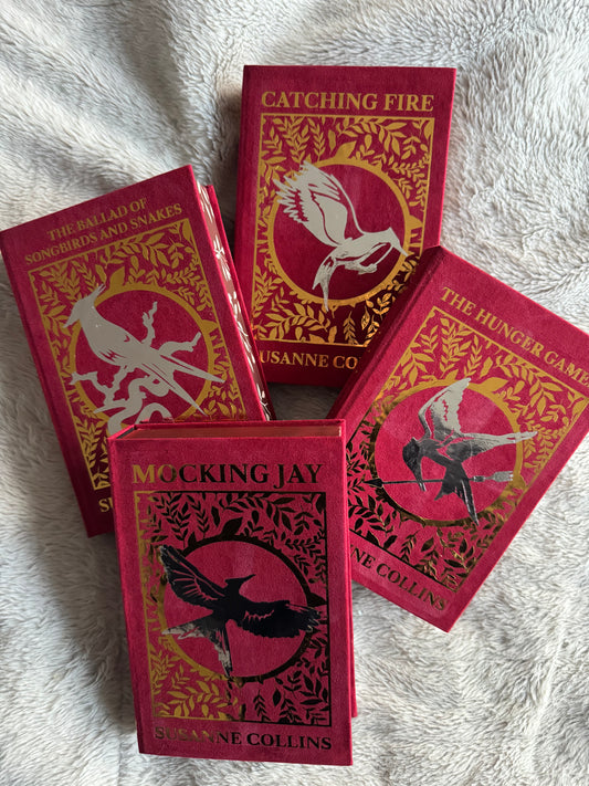 The Hunger Games — Hand-Rebound Hardcover Set