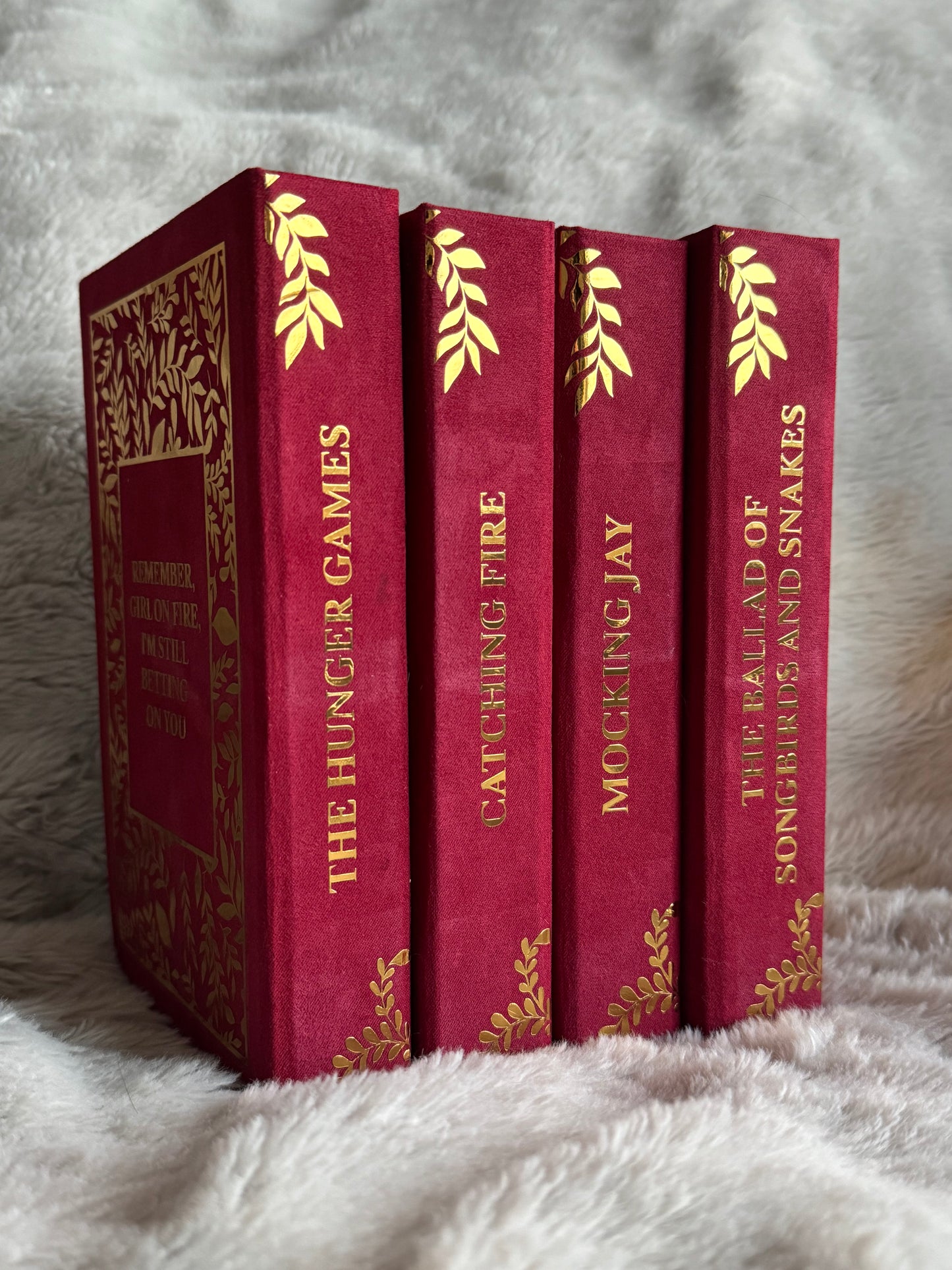The Hunger Games — Hand-Rebound Hardcover Set