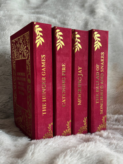 The Hunger Games — Hand-Rebound Hardcover Set