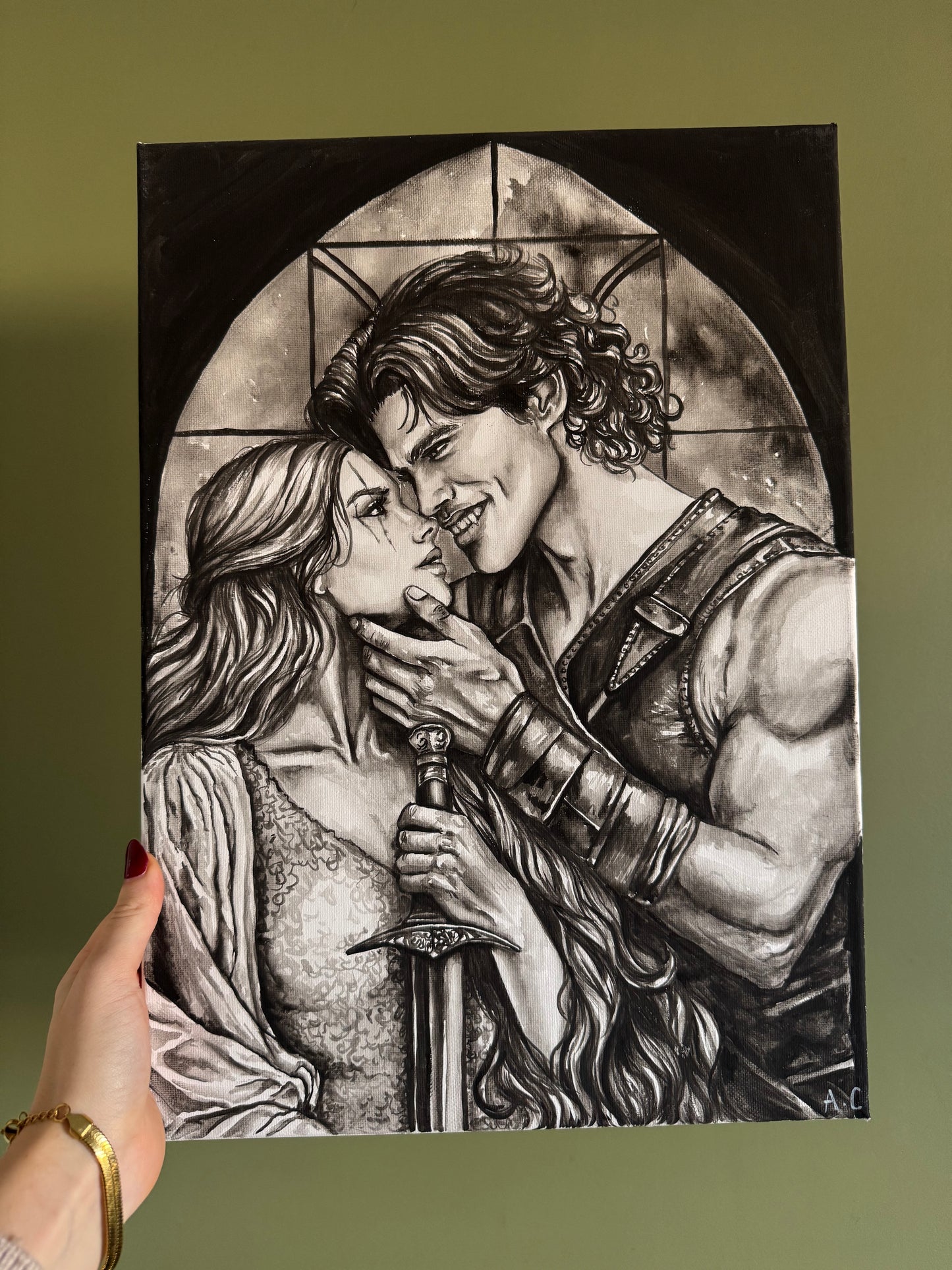 Unspoken - ORIGINAL Canvas Painting