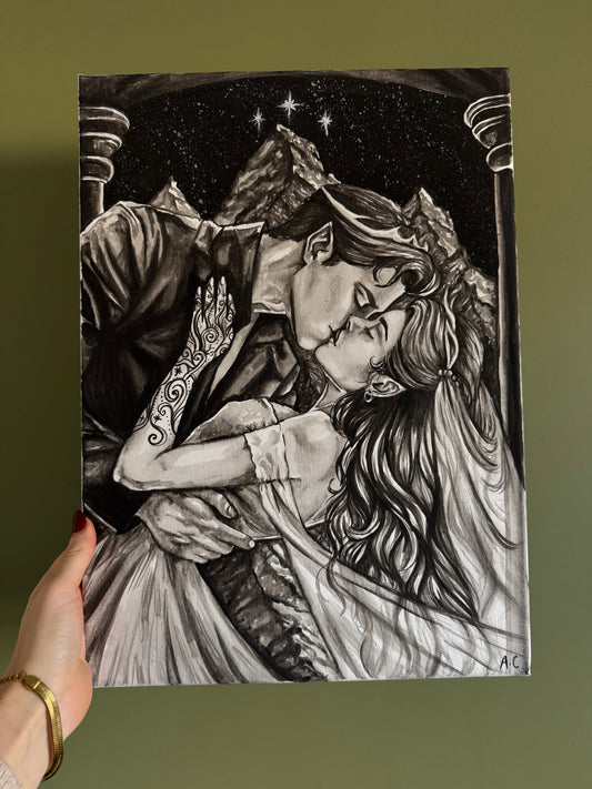 Beneath the Stars - ORIGINAL Canvas Painting