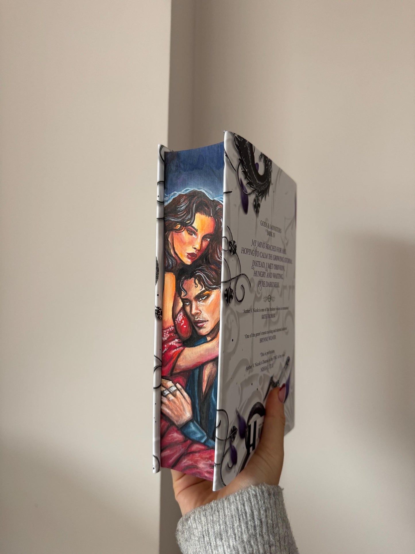 The Wrath of the Fallen — Hand Painted Fore-Edge Set