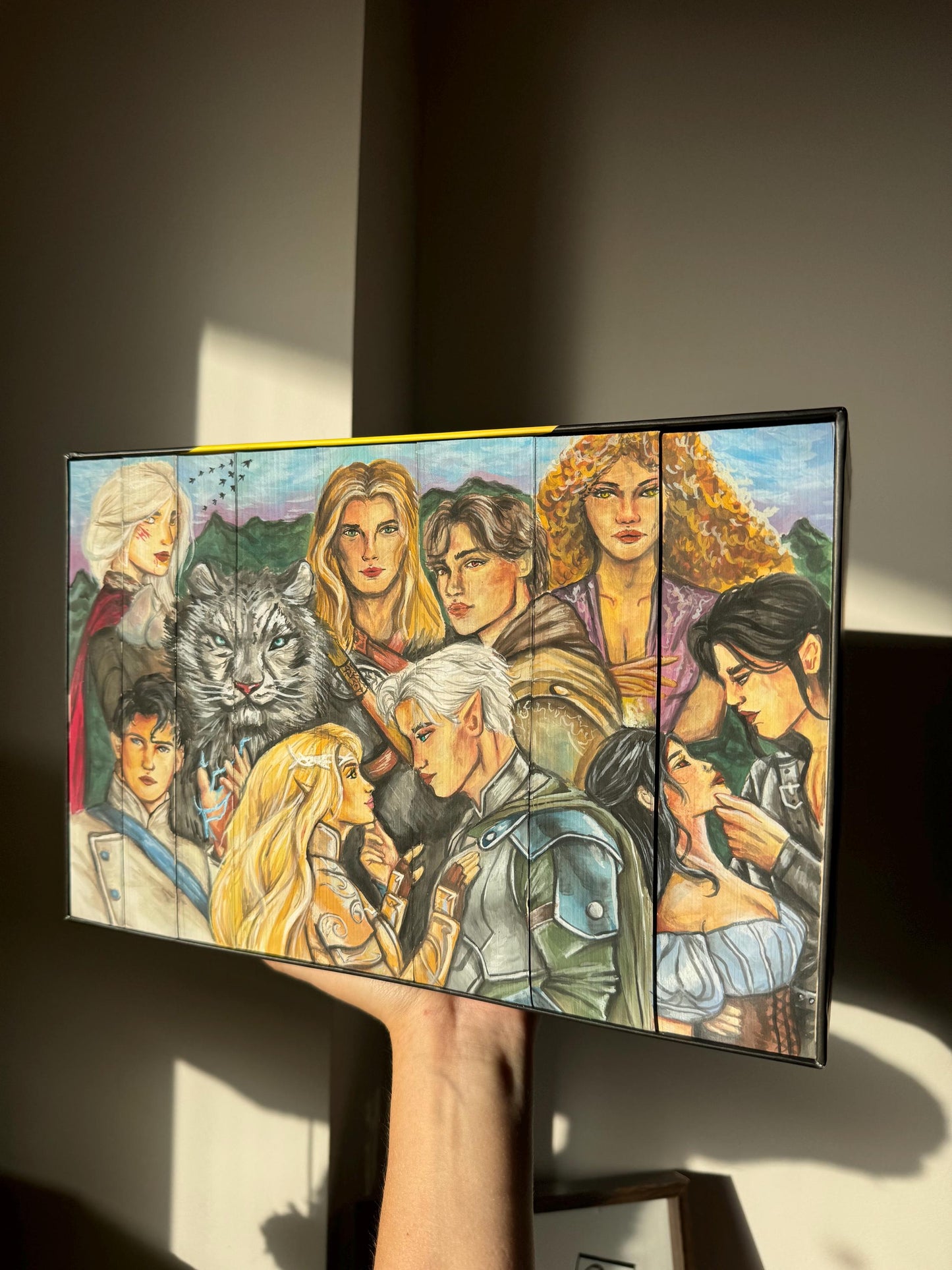 Throne of Glass — Hand Painted Fore-Edge Set