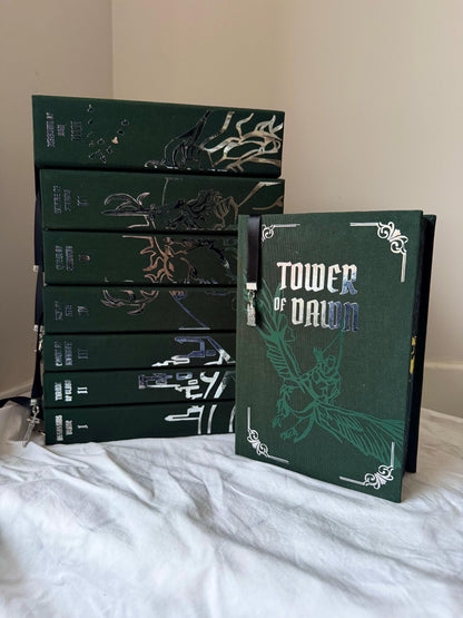 Throne of Glass — Hand-Rebound Hardcover Set