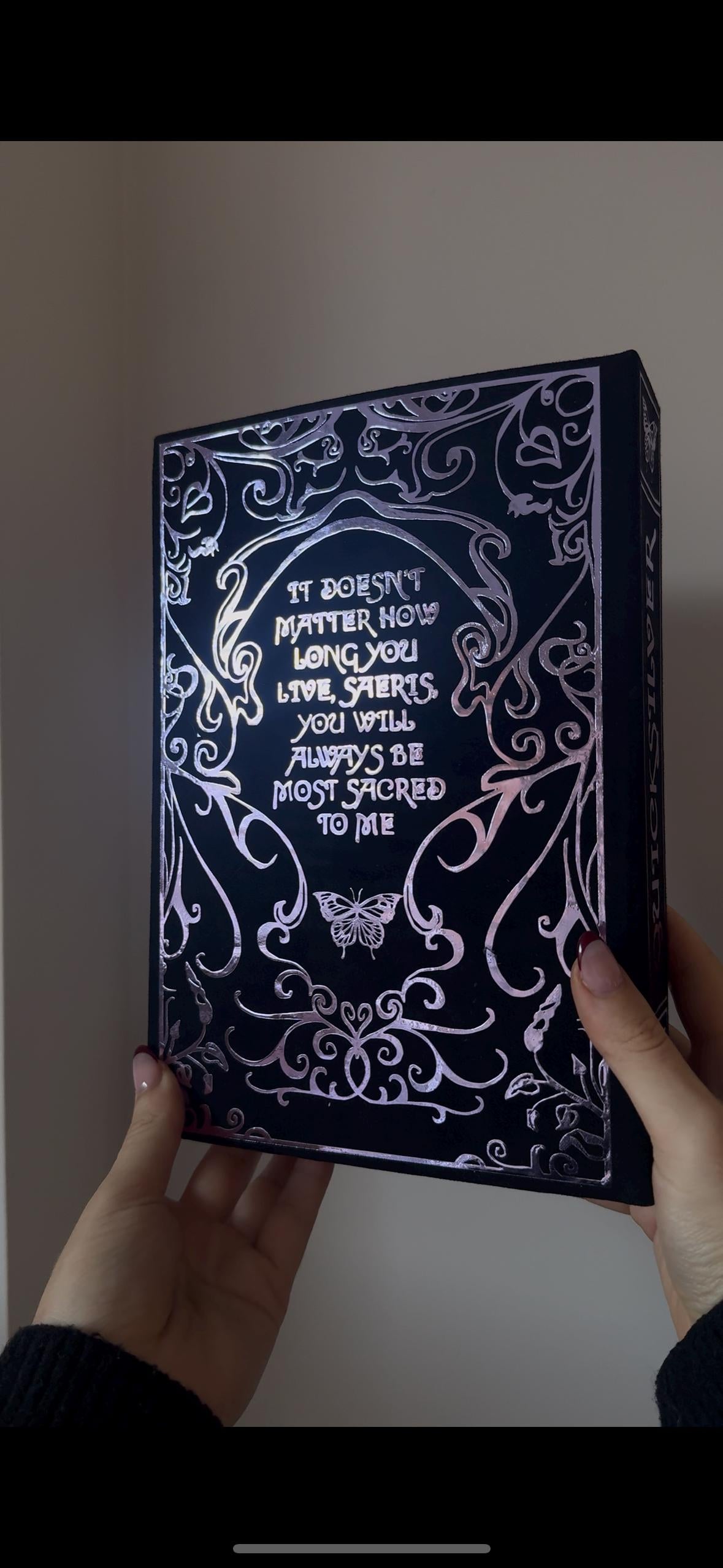 Quicksilver and Brimstone — Hand-Rebound Hardcover Set